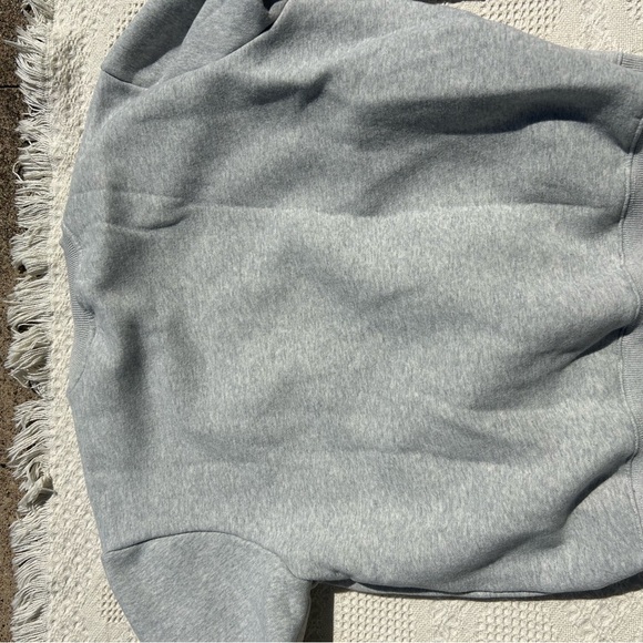 Parker Gray Crewneck Sweater with Navy Lettering - Picture 3 of 3